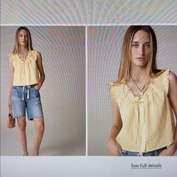 J. Crew Ruffle-Trim Button-Up Top - Picture 9 of 9